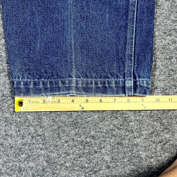 Boom-X Jeans 36x31.5 VTG 90s Baggy Hip Hop Streetwear Skater Y2K Denim Carpenter - Picture 5 of 10